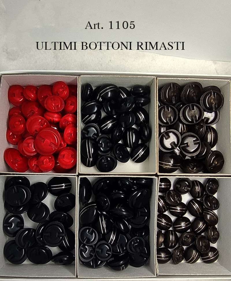 Bottone vintage ovale bombato anni 70 - immagine 9