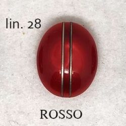 Bottone vintage ovale bombato anni 70