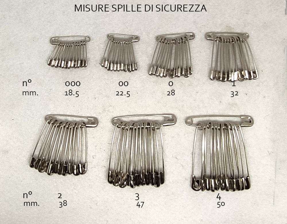 Spille di sicurezza spille da baliabalia