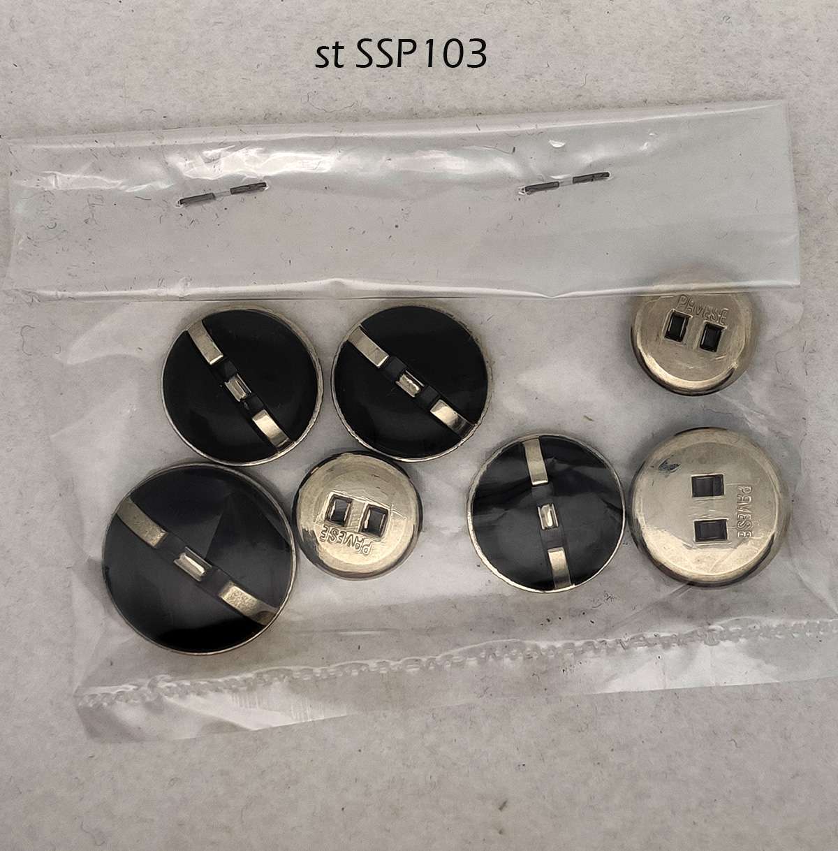 Set di Bottoni vintage anni 70 SSP - immagine 3