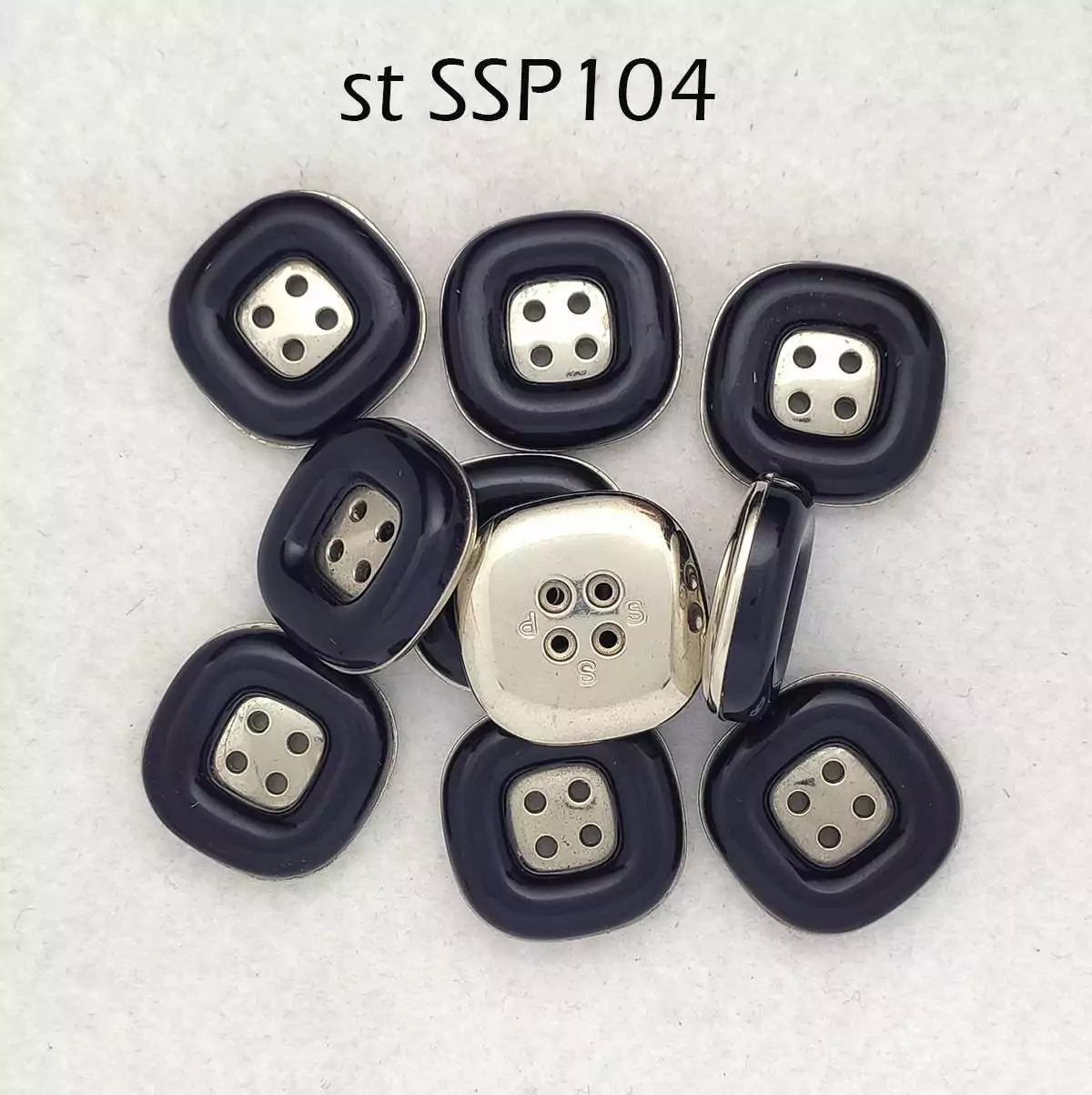 10 Bottoni vintage SSP anni 70