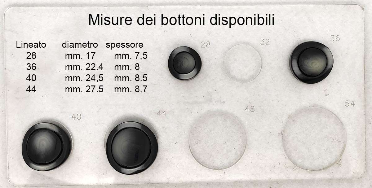 Bottone vintage anni 70 grigio - immagine 3