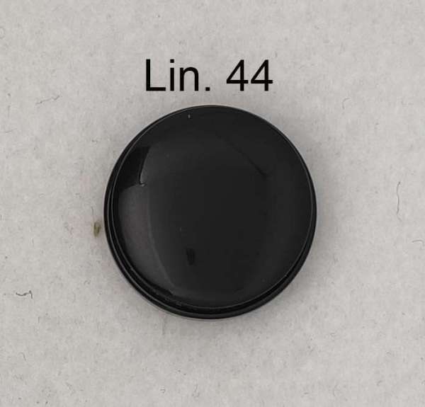 Bottone vintage anni 70 nero - immagine 4