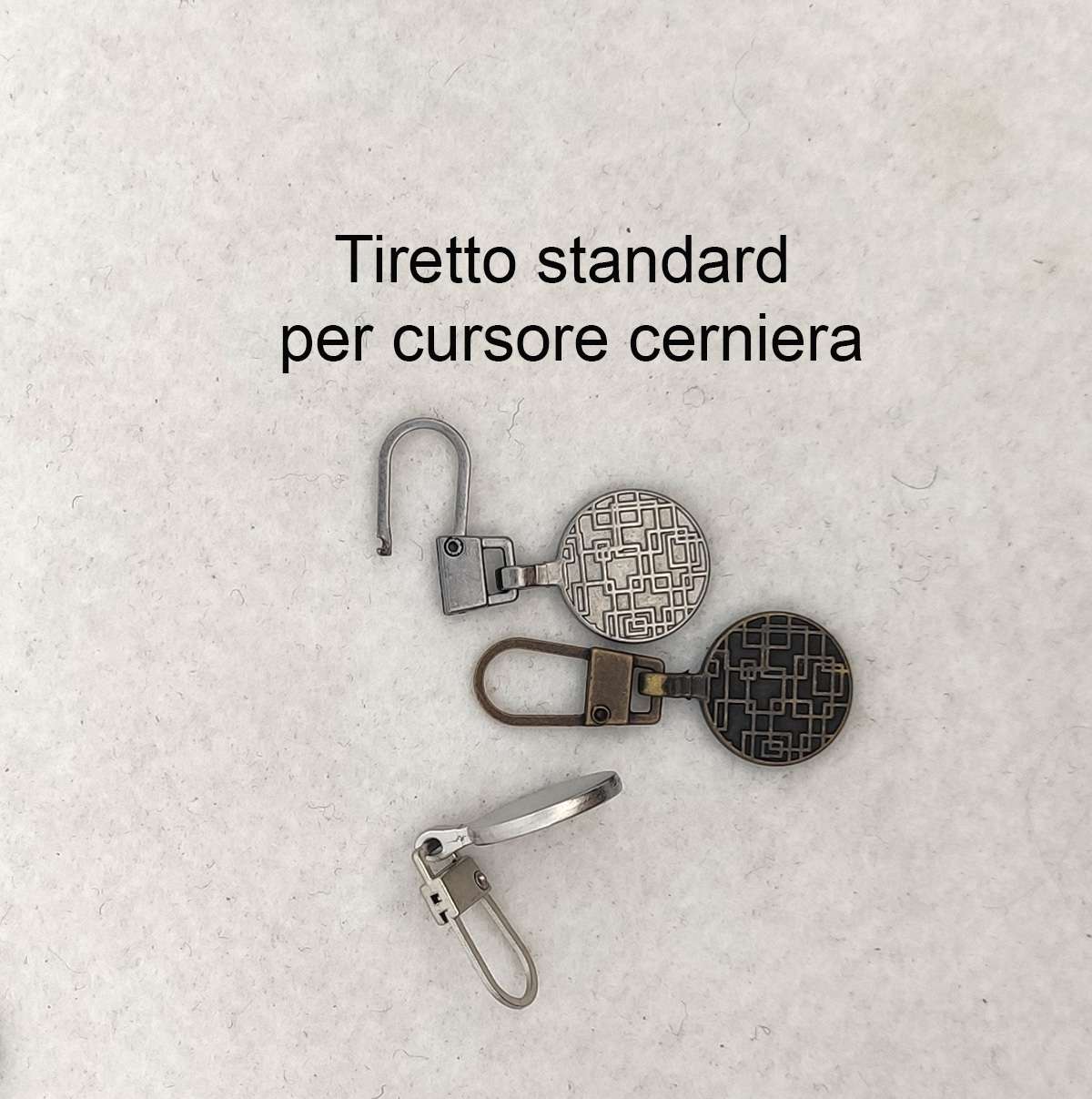 TIRALAMPO CERNIERA TIRETTO Zip Prym ricambio bianco cursore chiusura 482201  EUR 4,50 - PicClick IT