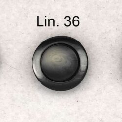 Bottone vintage anni 70 grigio - lin 36= diametro mm. 22.4 spess. mm 8