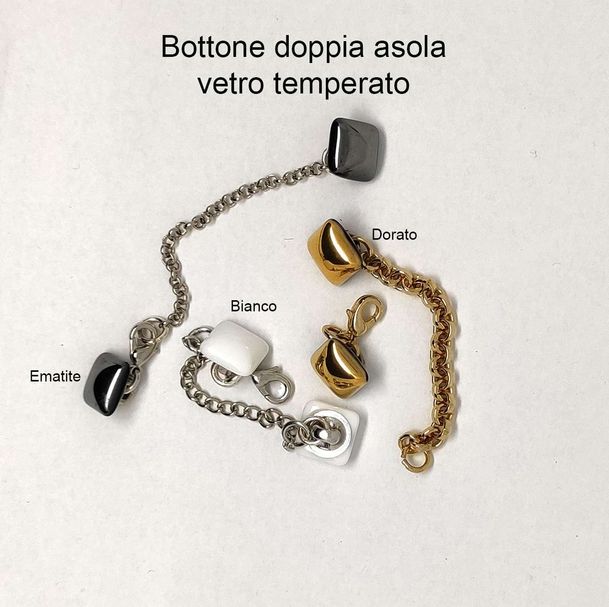 Bottone per doppia asola