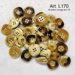 39 Bottoni vintage anni 70