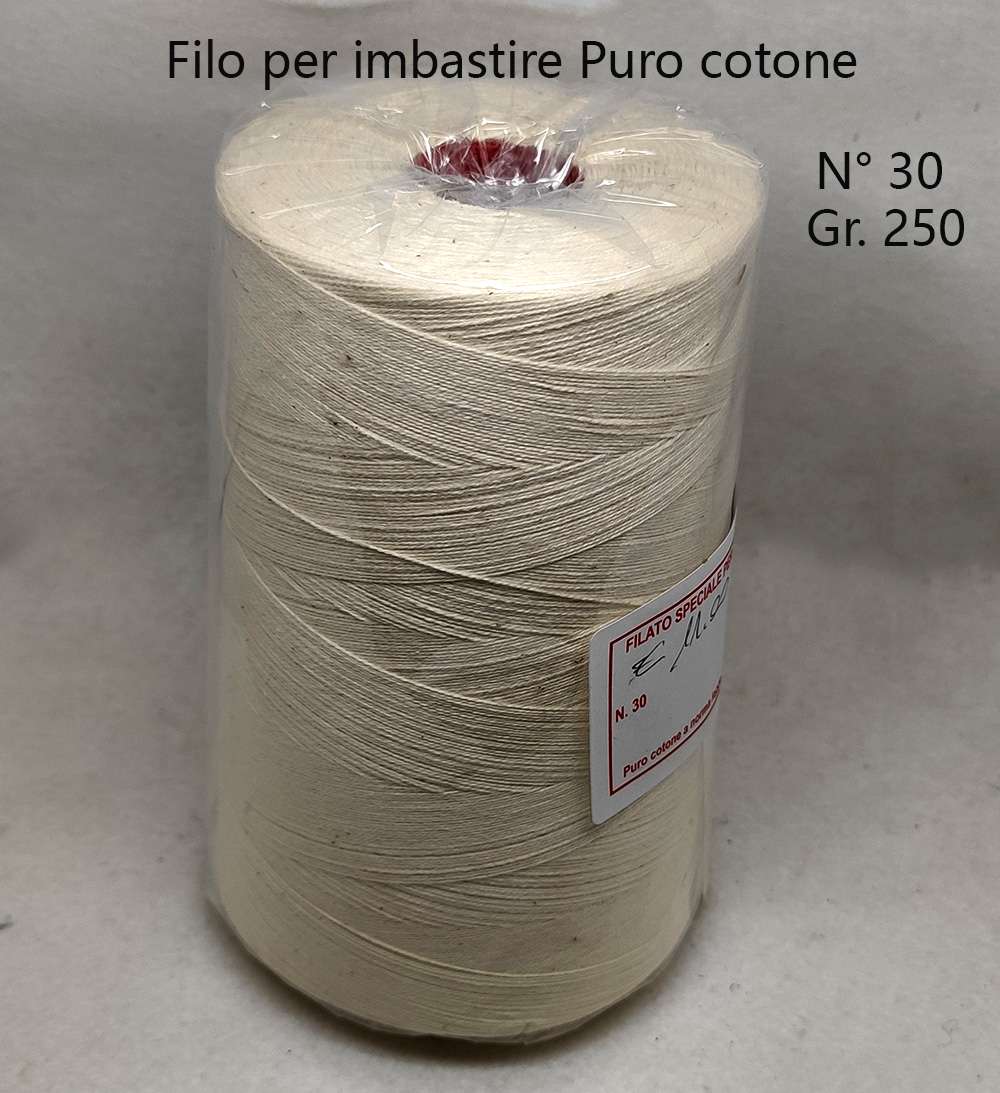 Filato speciale per imbastire n. 30 gr. 250 - immagine 2