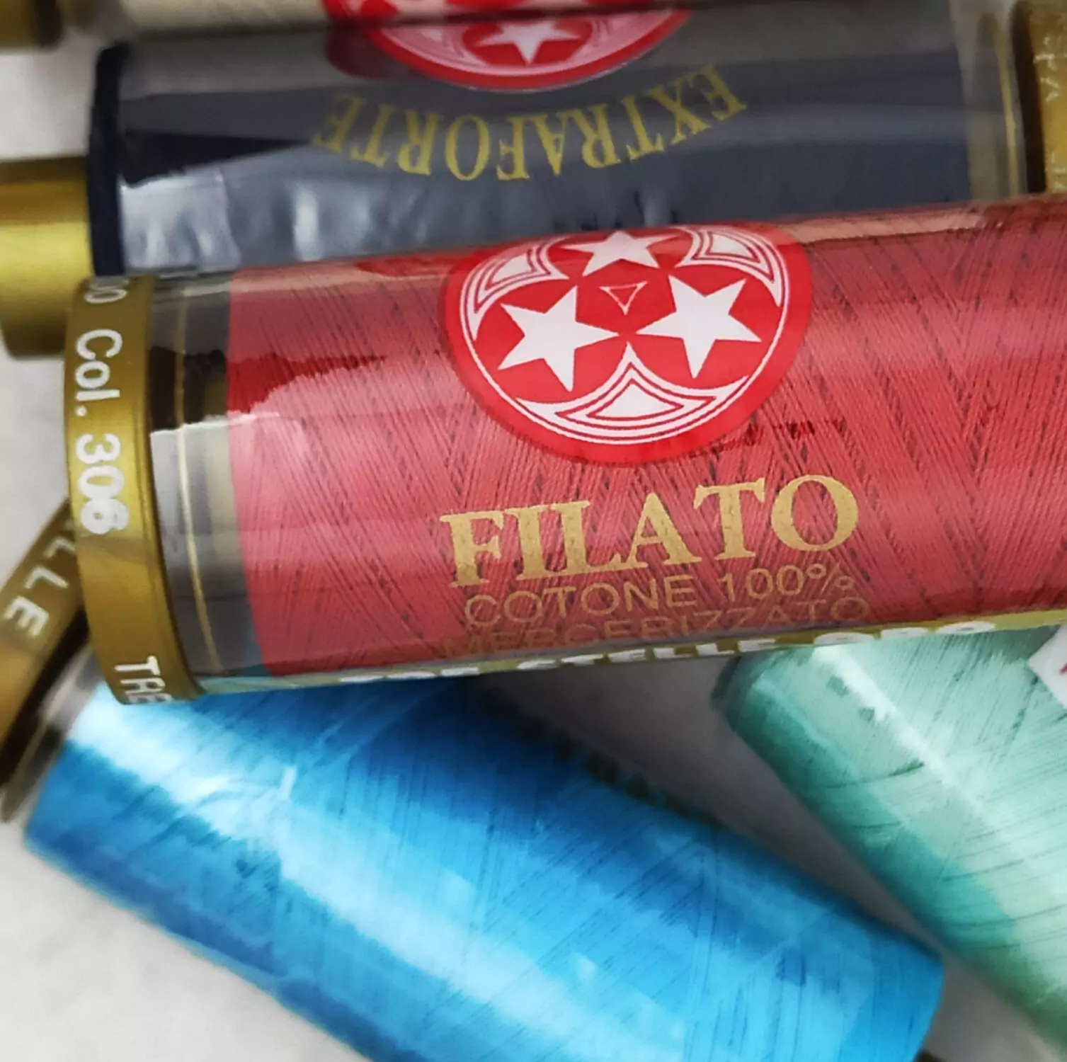 Filo puro cotone CTS n. 50 mt. 275 Y 300 - immagine 4
