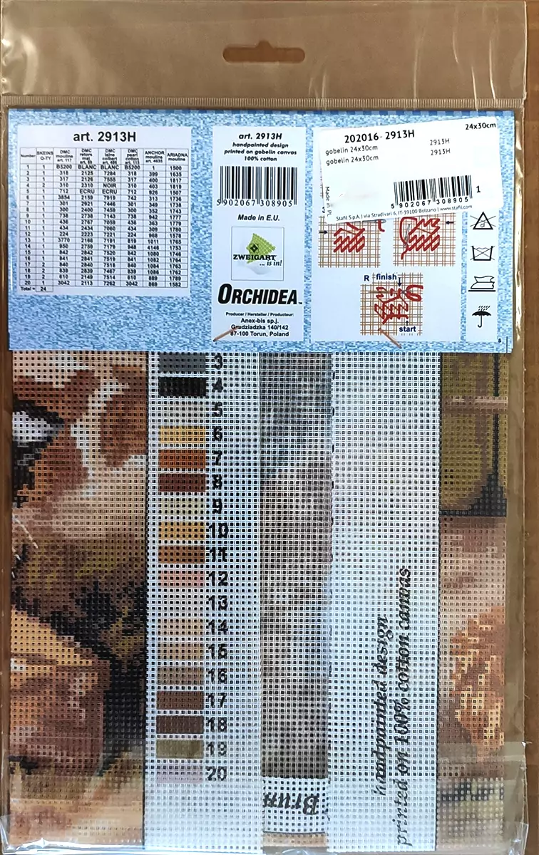 Gattini da ricamare cm 24x30 - immagine 3