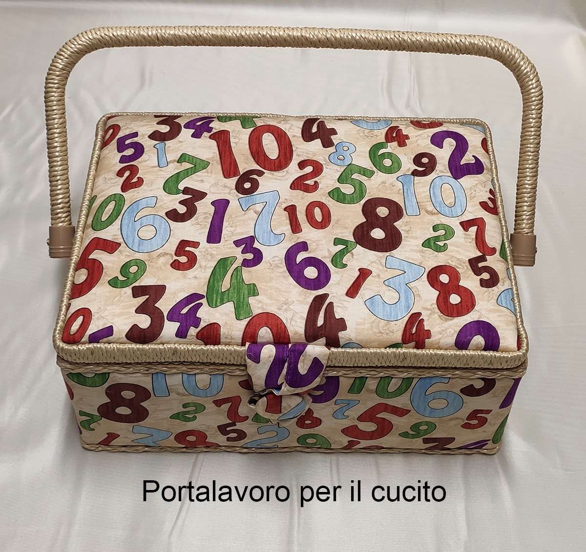 cestino porta lavoro per il cucito - immagine 2