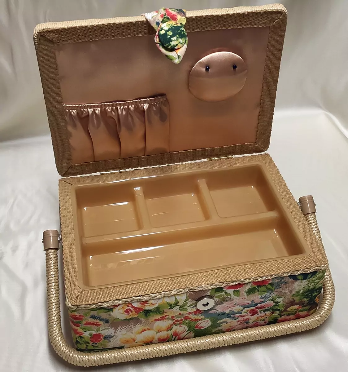 Cesto portalavoro per cucito fai da te - immagine 4