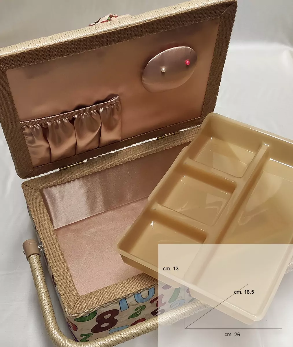 cestino porta lavoro per il cucito - immagine 4