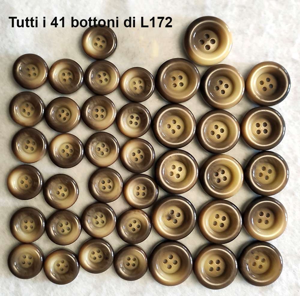 Piccolo stock bottoni vintage degli anni 70 - immagine 3
