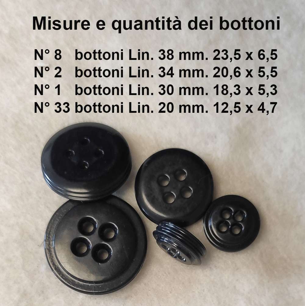 Bottoni vintage degli anni 70 ultimi bottoni - immagine 4
