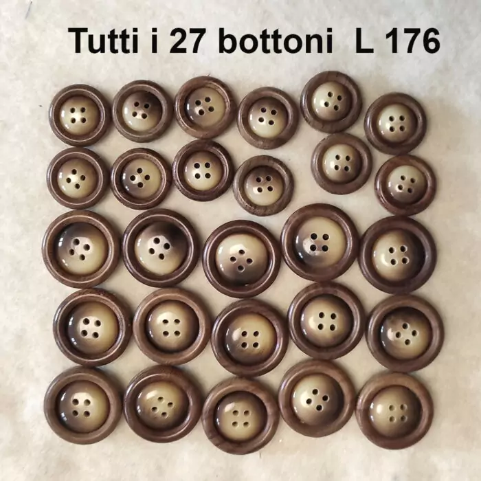 Tutti i bottoni art L176 L176