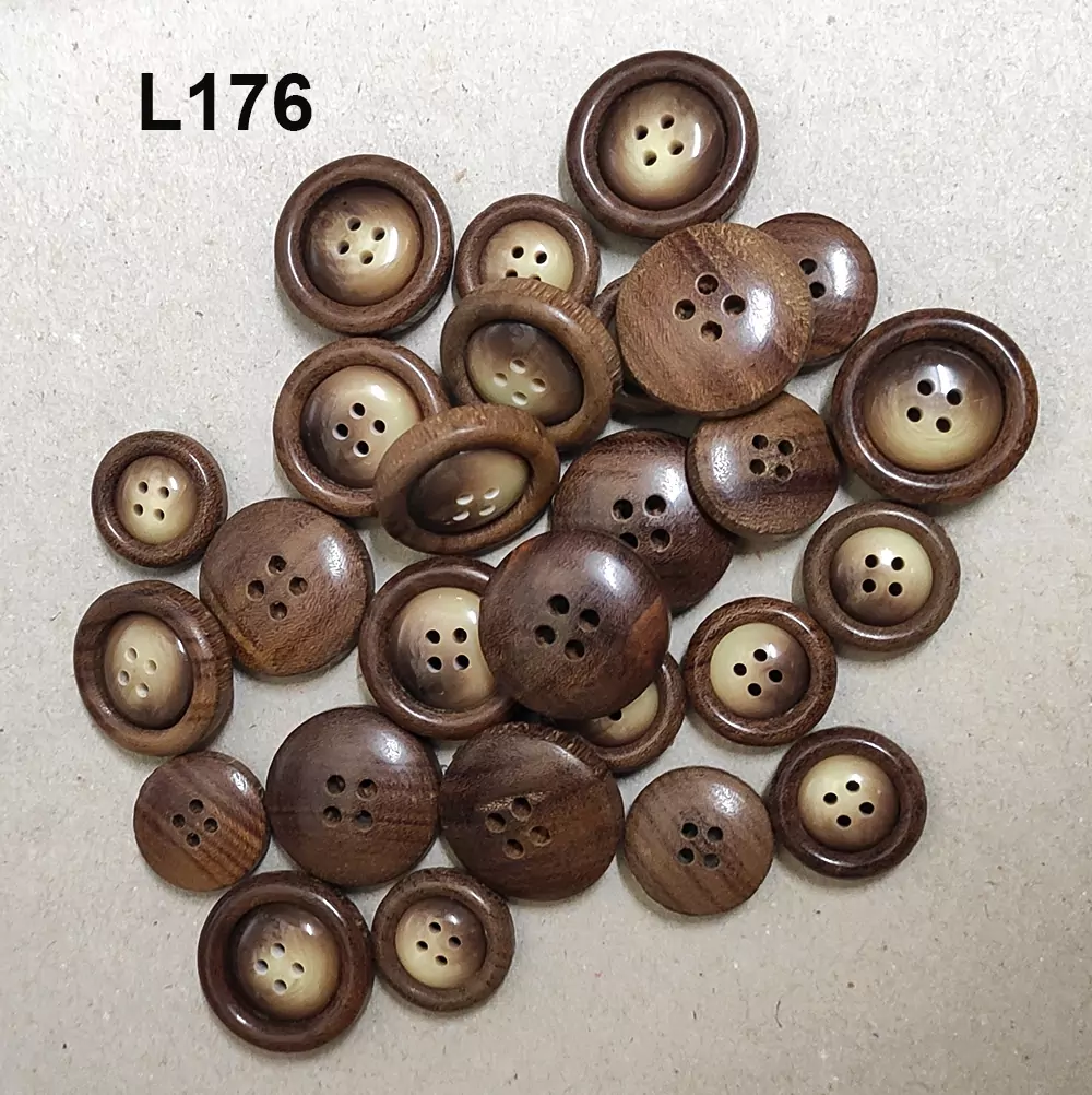 Piccolo stock bottoni vintage anni 70 - immagine 3