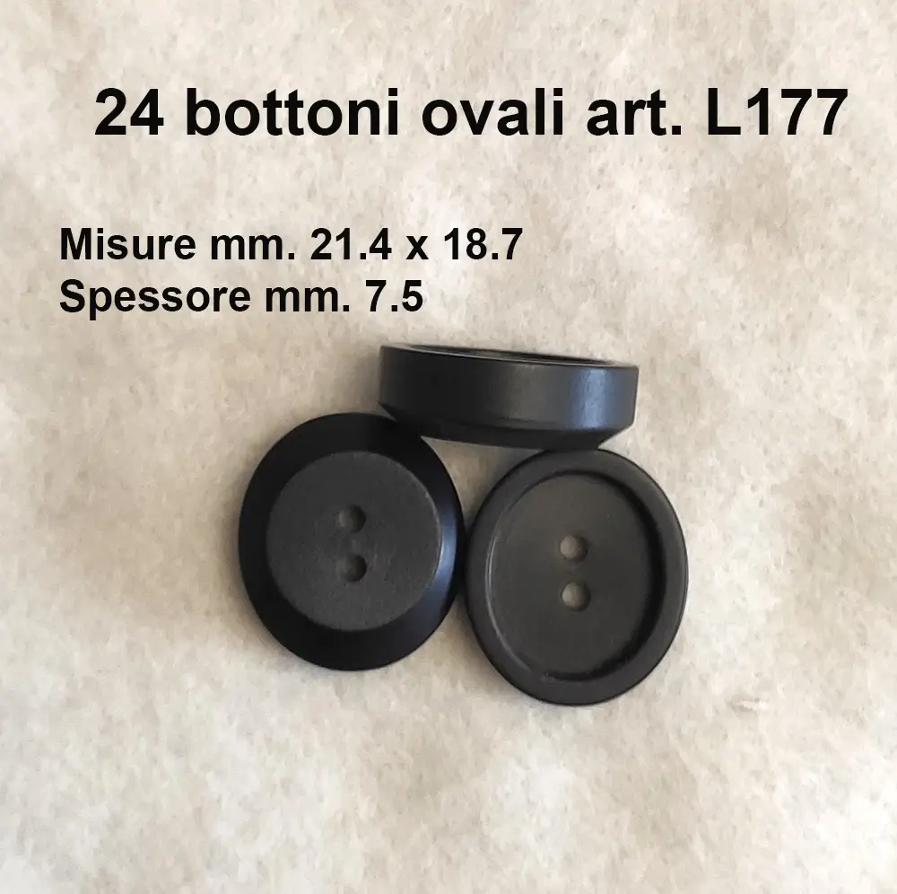 Bottoni vintage fine anni 60 piccolo stock - immagine 2