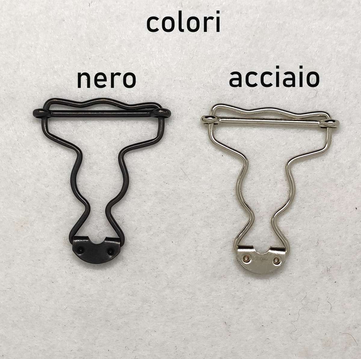 Fibbia per salopette da mm. 35 - immagine 2