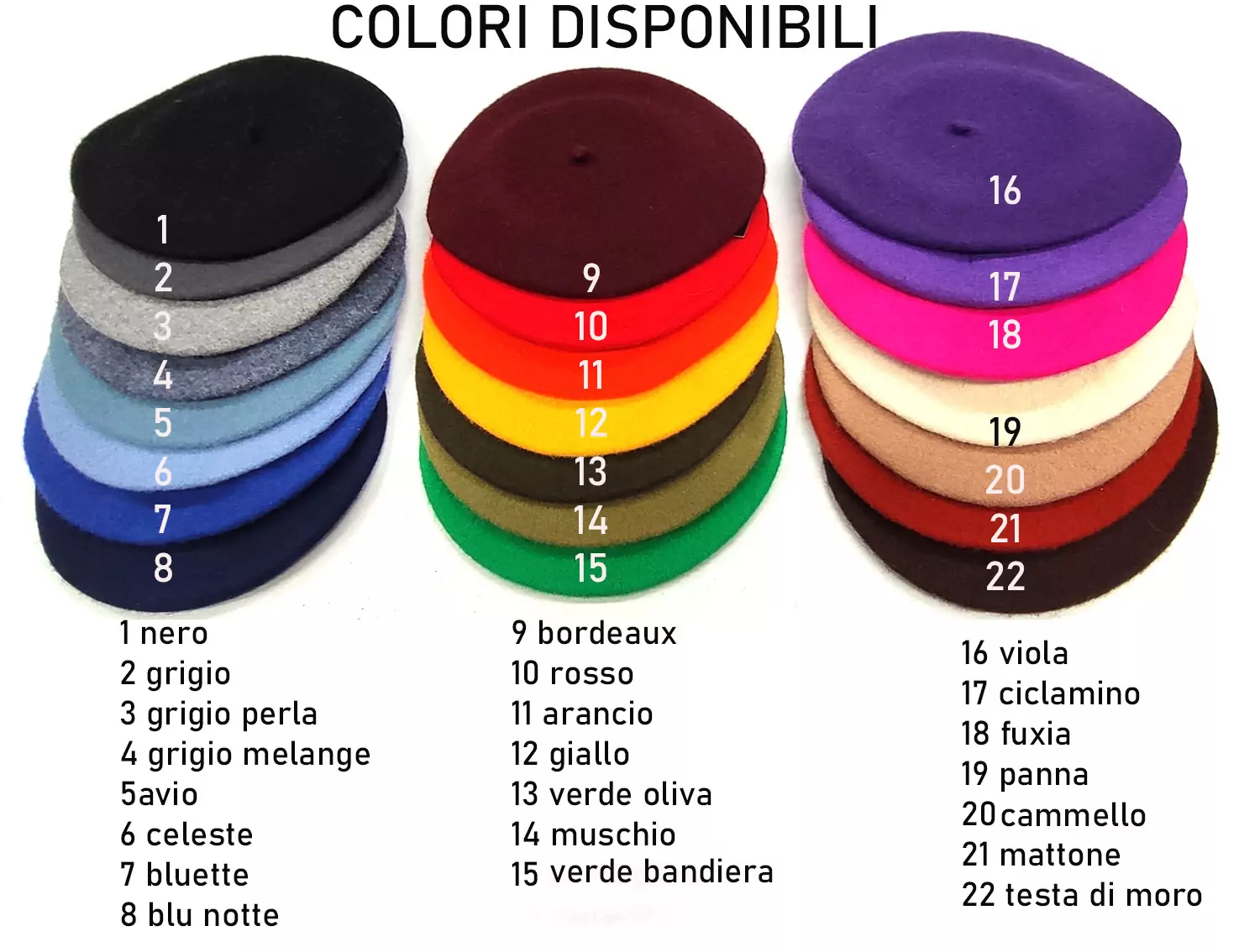 Basco francese da donna - immagine 2