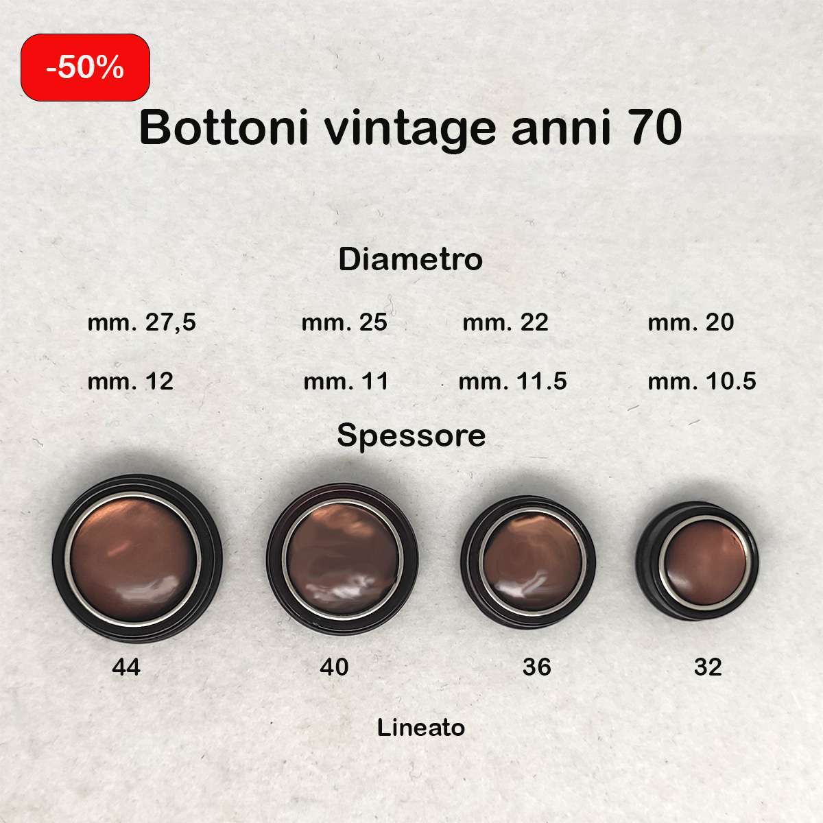 Bel Bottone di metà anni 70