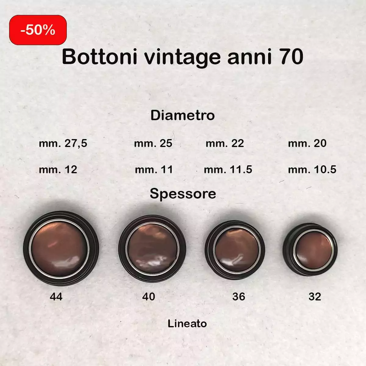 Bel Bottone di metà anni 70