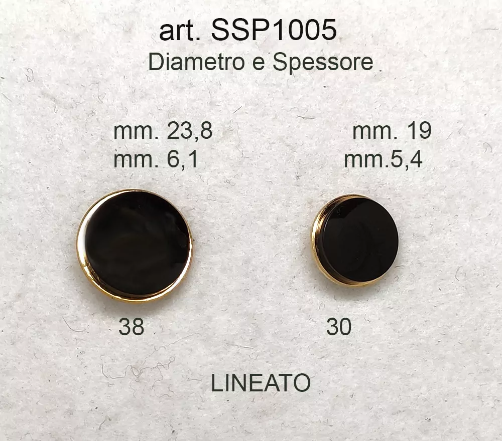 Bottone vintage Secondo Stefano Pavese anni 70