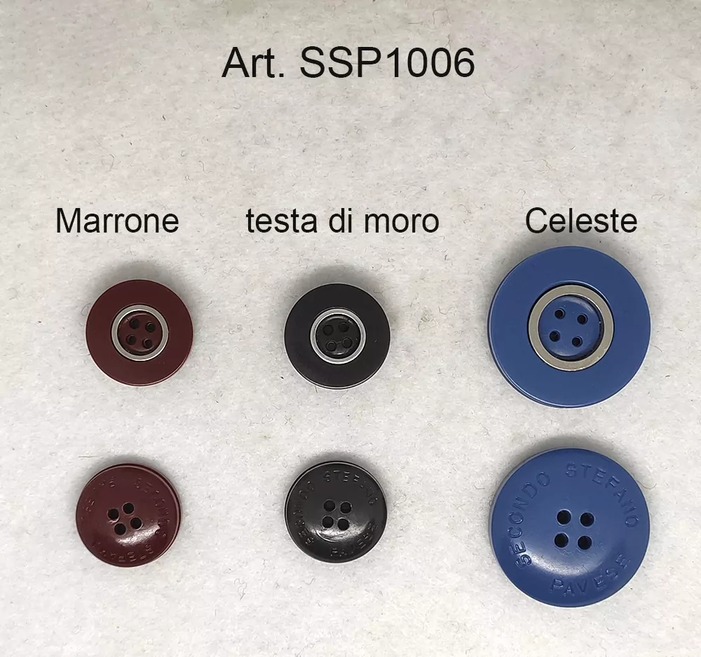 Bottone vintage Stefano Secondo Pavese anni 70 - immagine 3