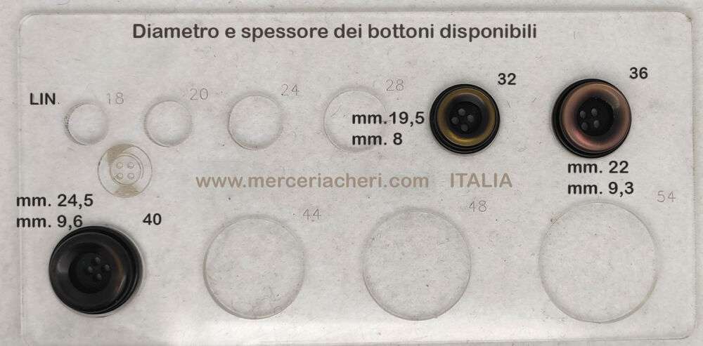 misure bottoni v1128