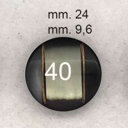 Bottone vintage anni 70 - Lin 40 Diametro mm.24