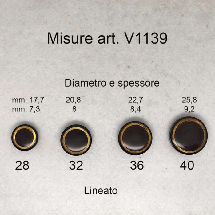 misure bottoni v1139