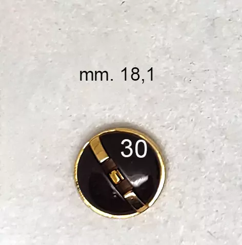 Bottone vintage anni 70 Stefano Secondo Pavese - immagine 4