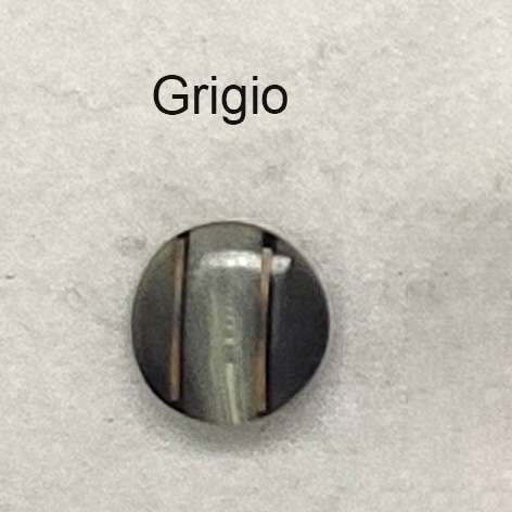 Bottone vintage  di fine anni 70 - Grigio Lin 48 mm. 30,50