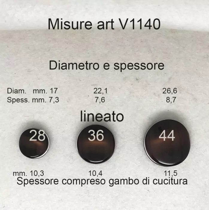 misure bottoni v1140