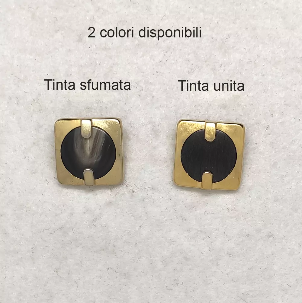 Bottone vintage Ascoli quadrato anni 80 - immagine 3