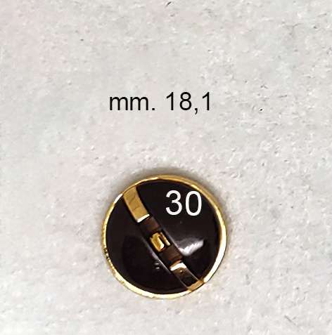 Bottone vintage anni 70 Stefano Secondo Pavese - immagine 4