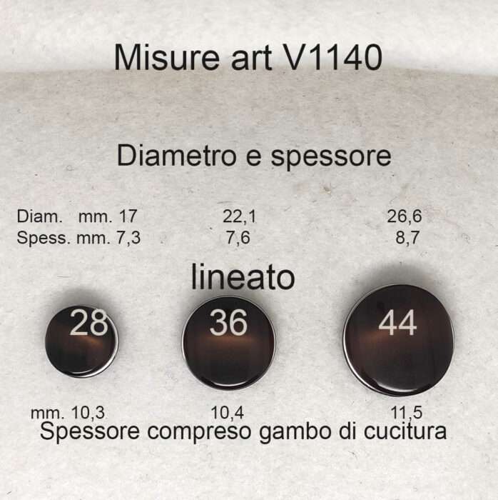 misure bottoni v1140