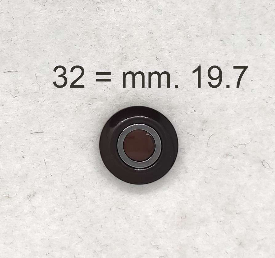 Bottone vintage degli anni 70 - immagine 3