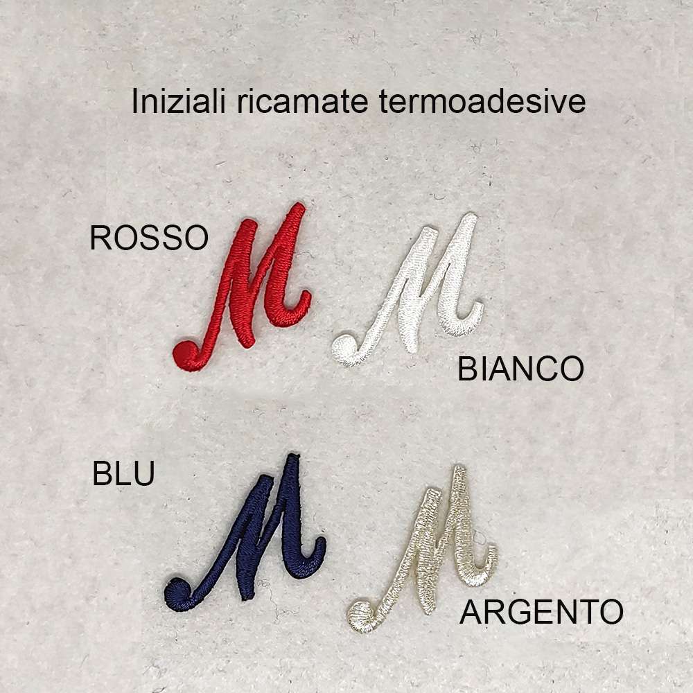 Iniziali ricamate termoadesive Marbet
