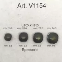 misure bottoni v1154
