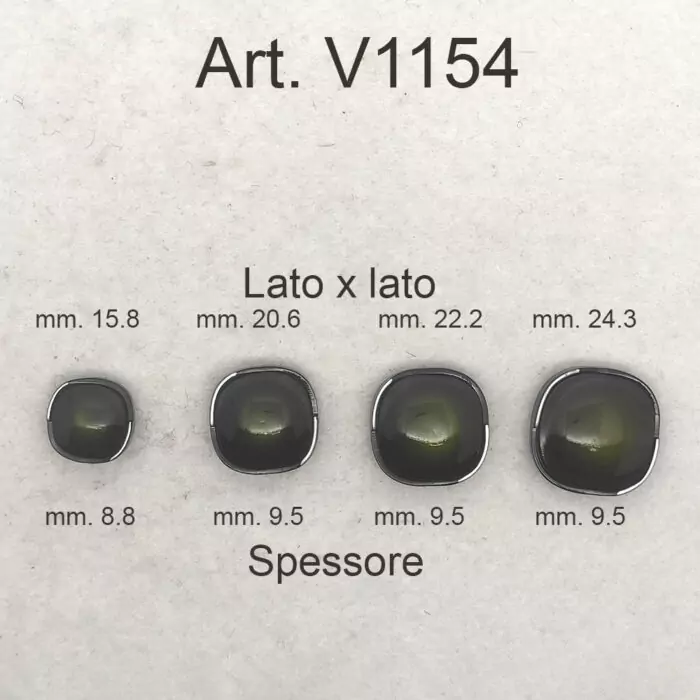misure bottoni v1154