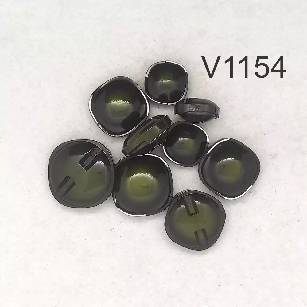 Bottone vintage verde anni 80