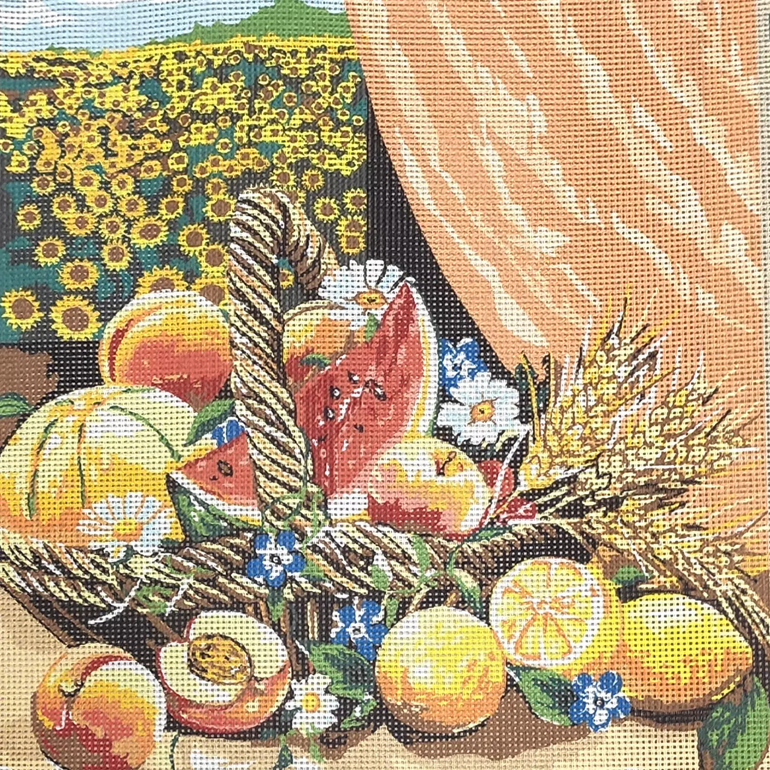 Natura morta Estateda ricamare cm 30x40 - immagine 3