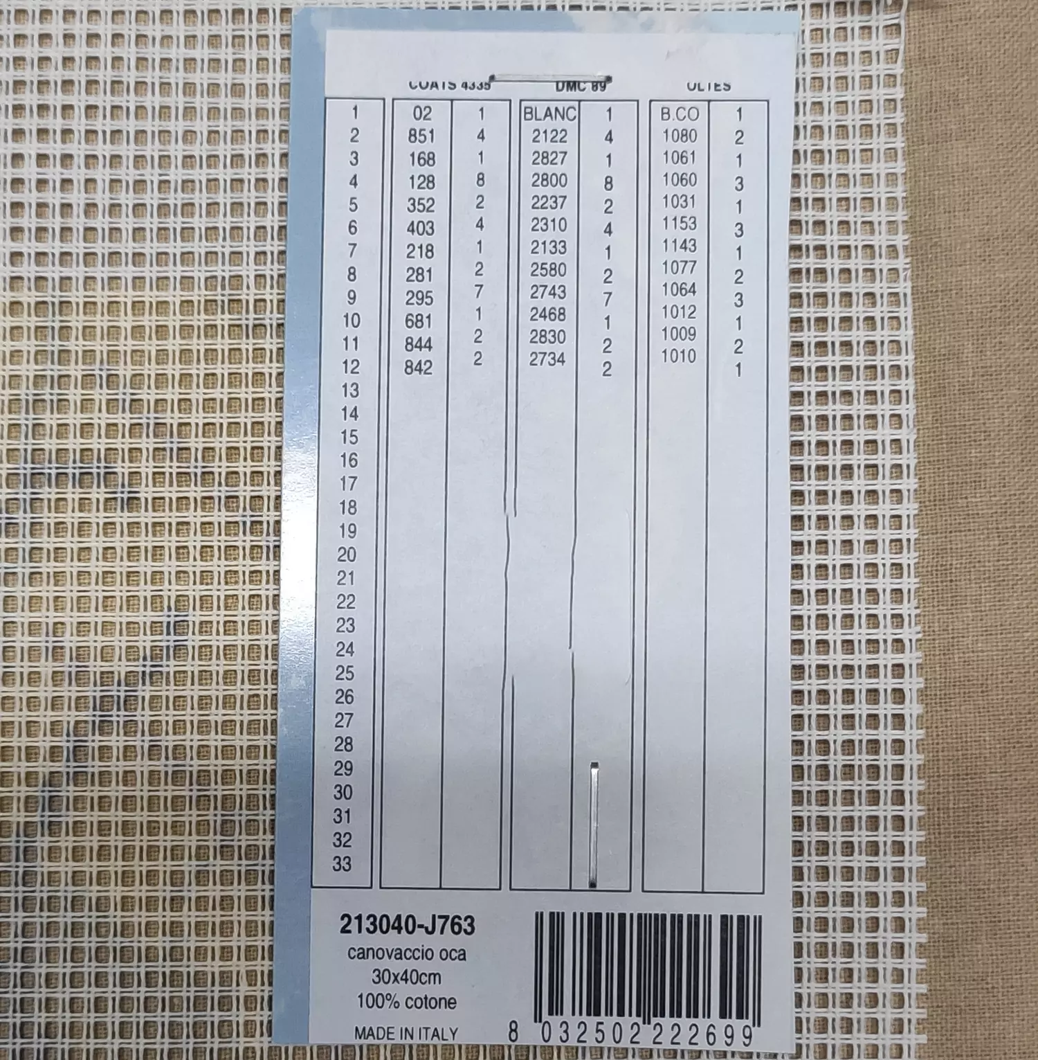 Canovaccio da ricamare Le anatre - immagine 3