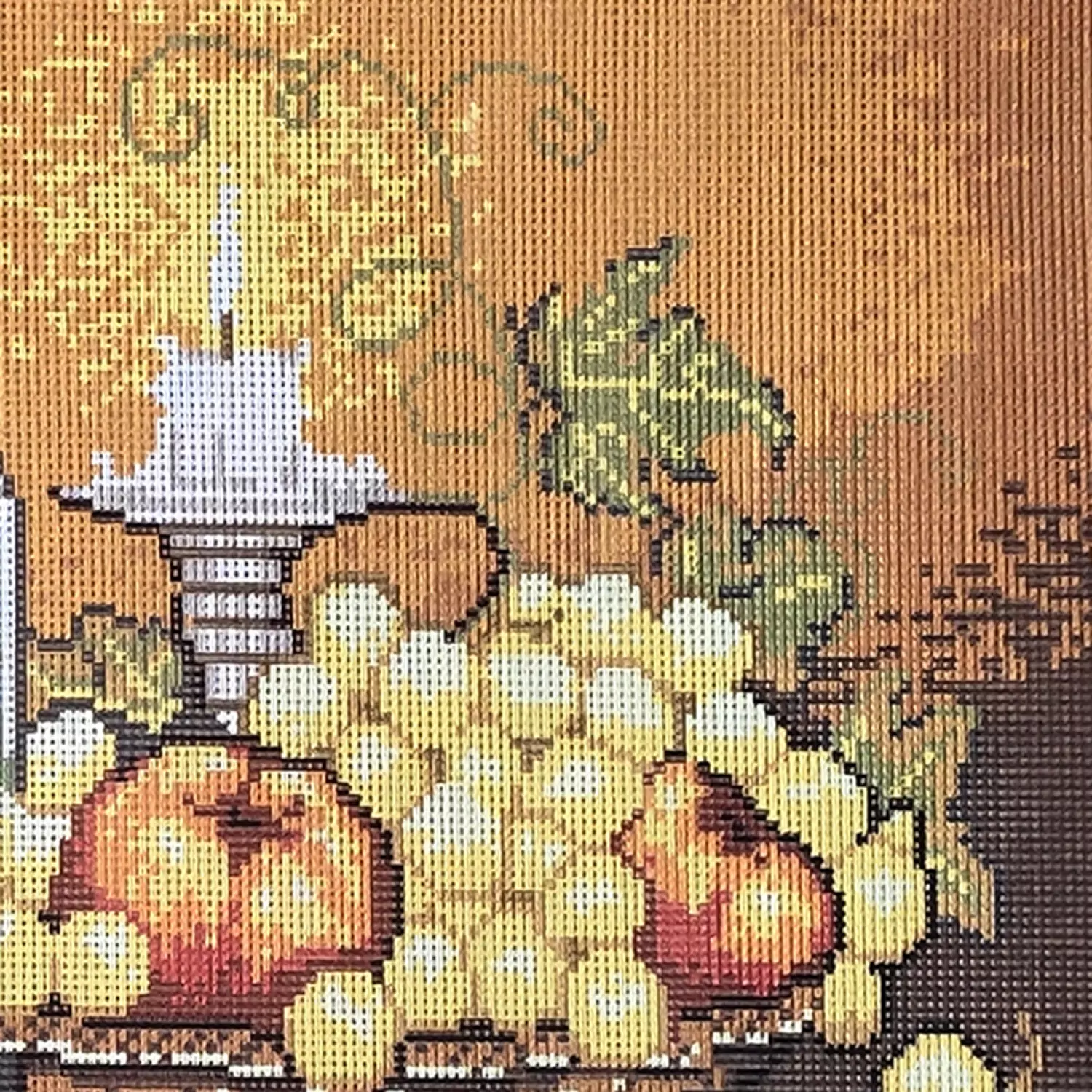 Quadro da ricamare cm 50x40 Natura morta - immagine 3