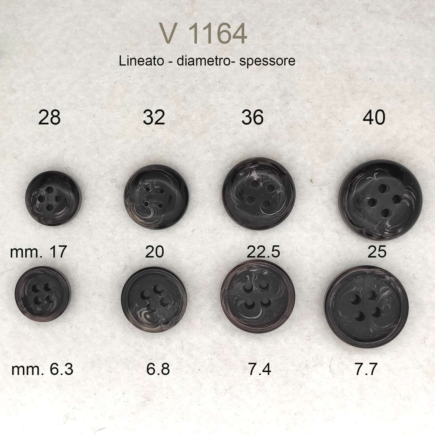 Bottone vintage fine anni 70 - immagine 3