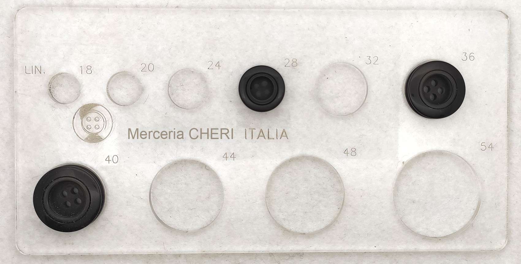 Bottone vintage degli anni 80 - immagine 2