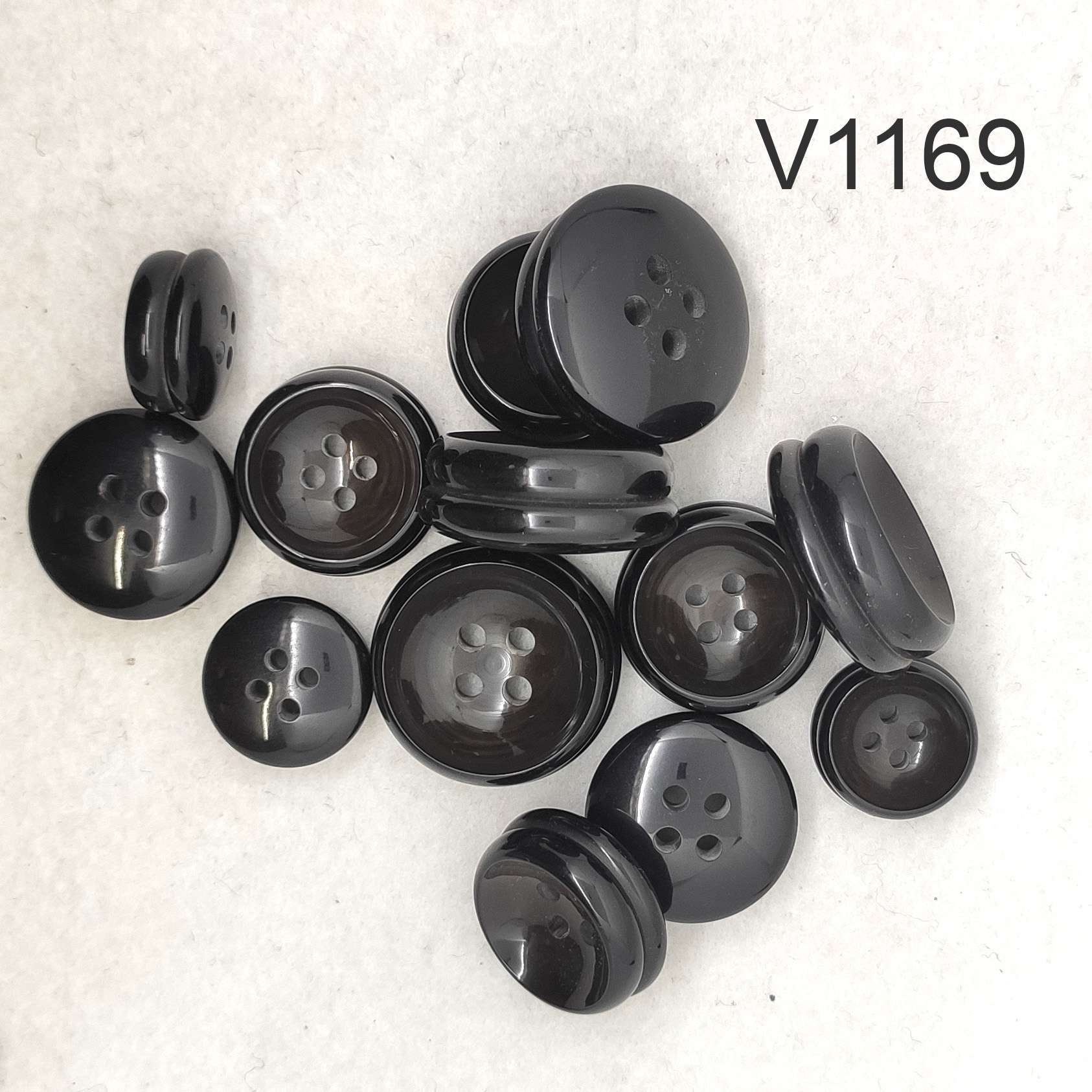 Bottone vintage a quattro fori anni 80