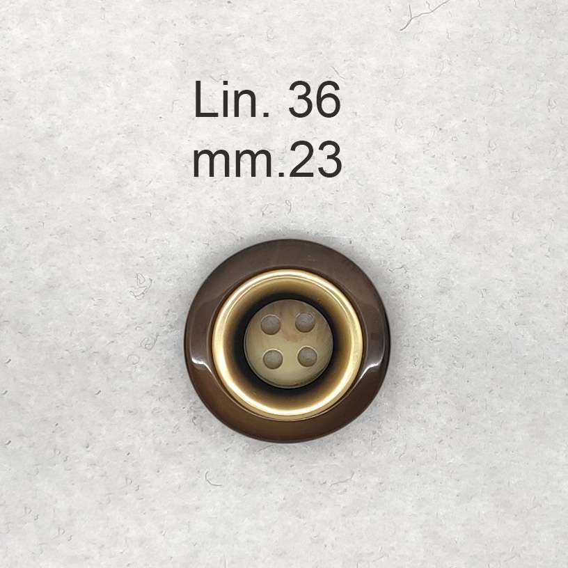 Bottone vintage a quattro fori anni 80 - immagine 5
