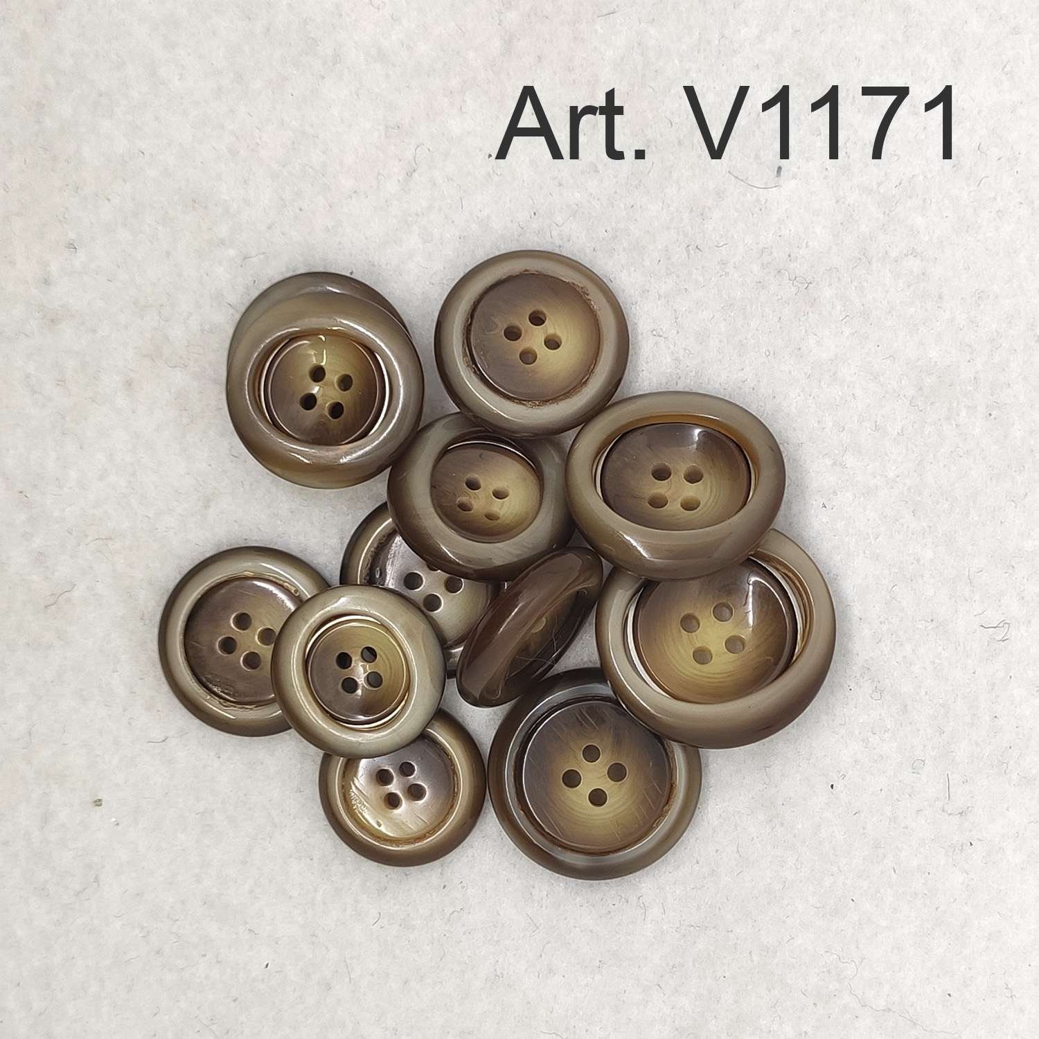 Bottone vintage a quattro fori anni 80